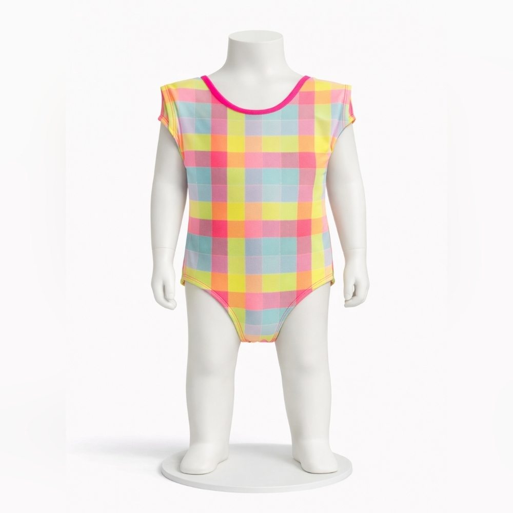 Cat & Jack Neon Trim Baby Bodysuit
